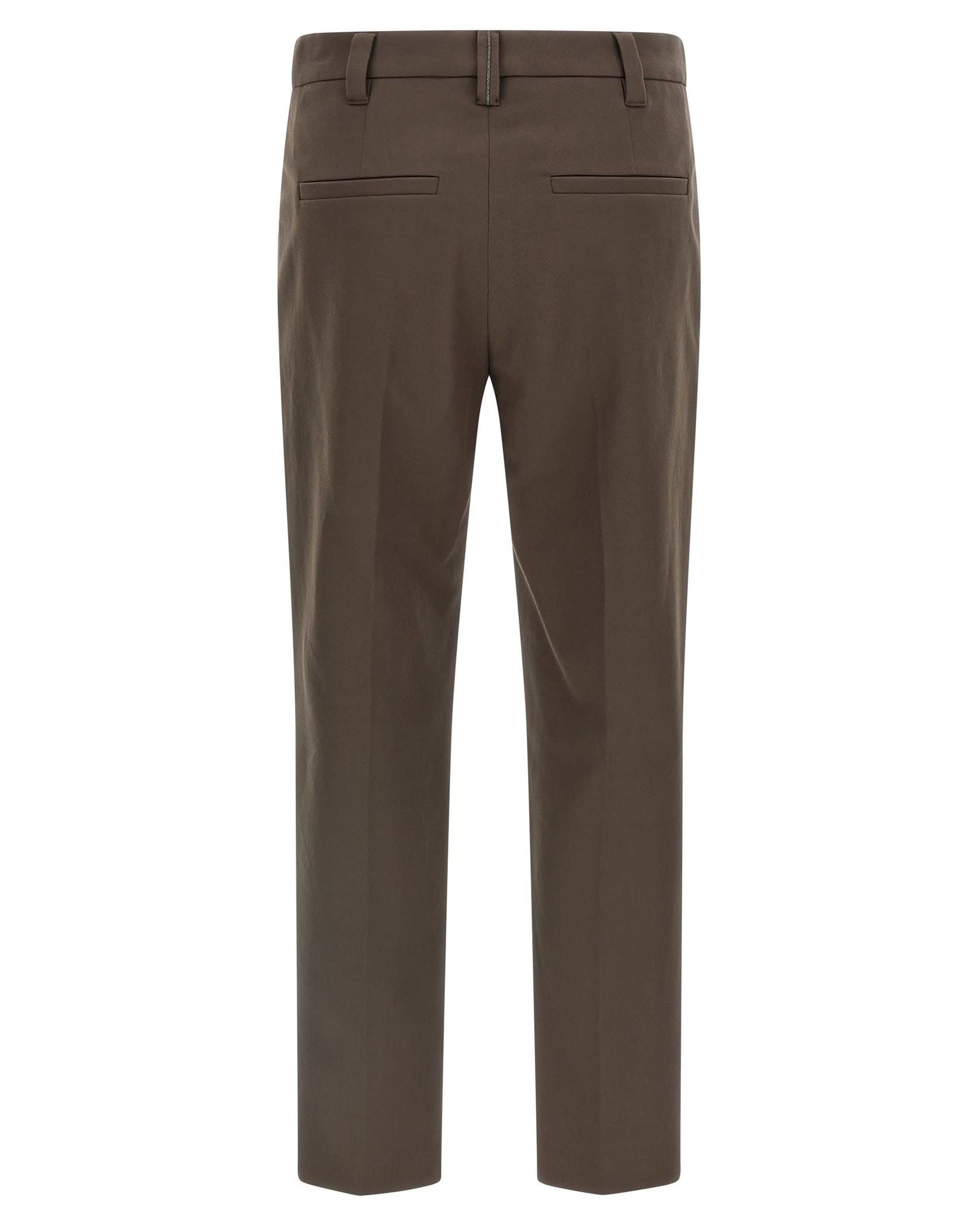Brunello Cucinelli Cotton Trouser Glam Steals