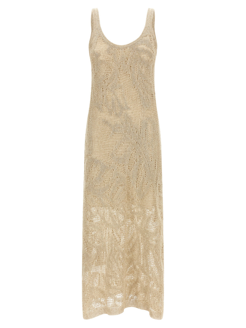 Brunello Cucinelli Crochet Dress Glam Steals