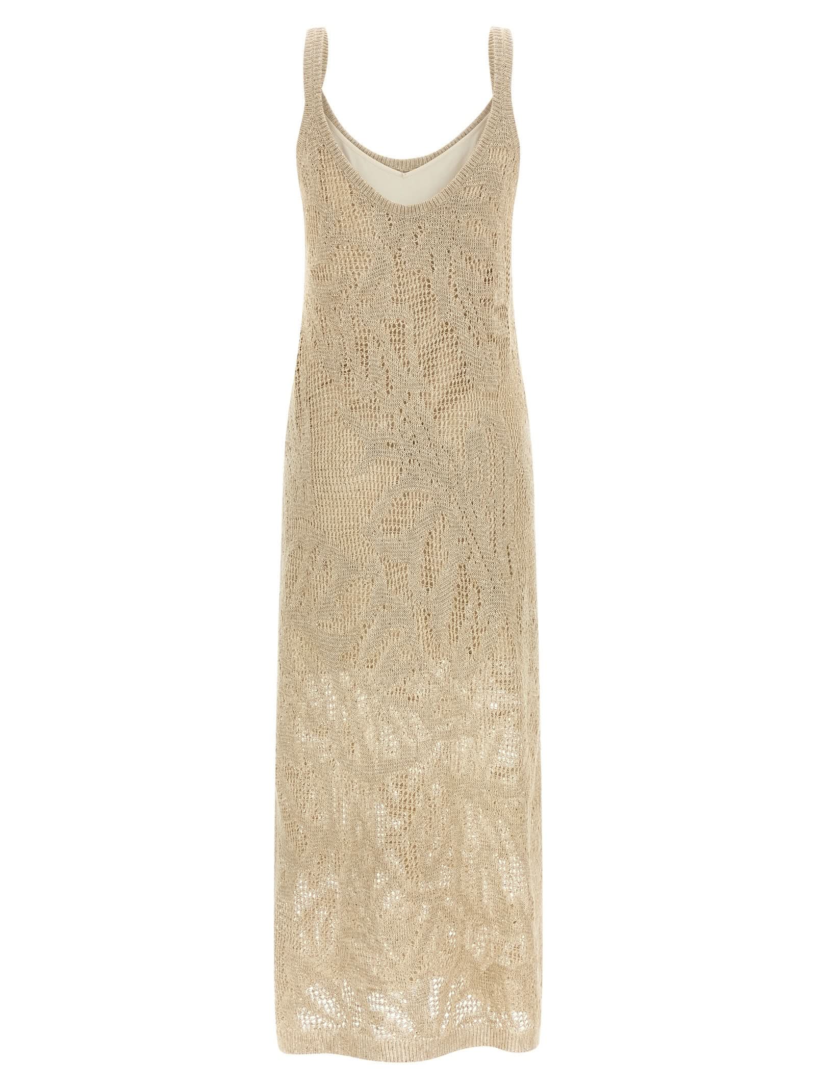 Brunello Cucinelli Crochet Dress Glam Steals