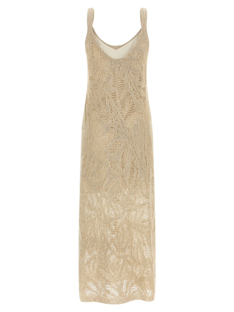 Brunello Cucinelli Crochet Dress Glam Steals