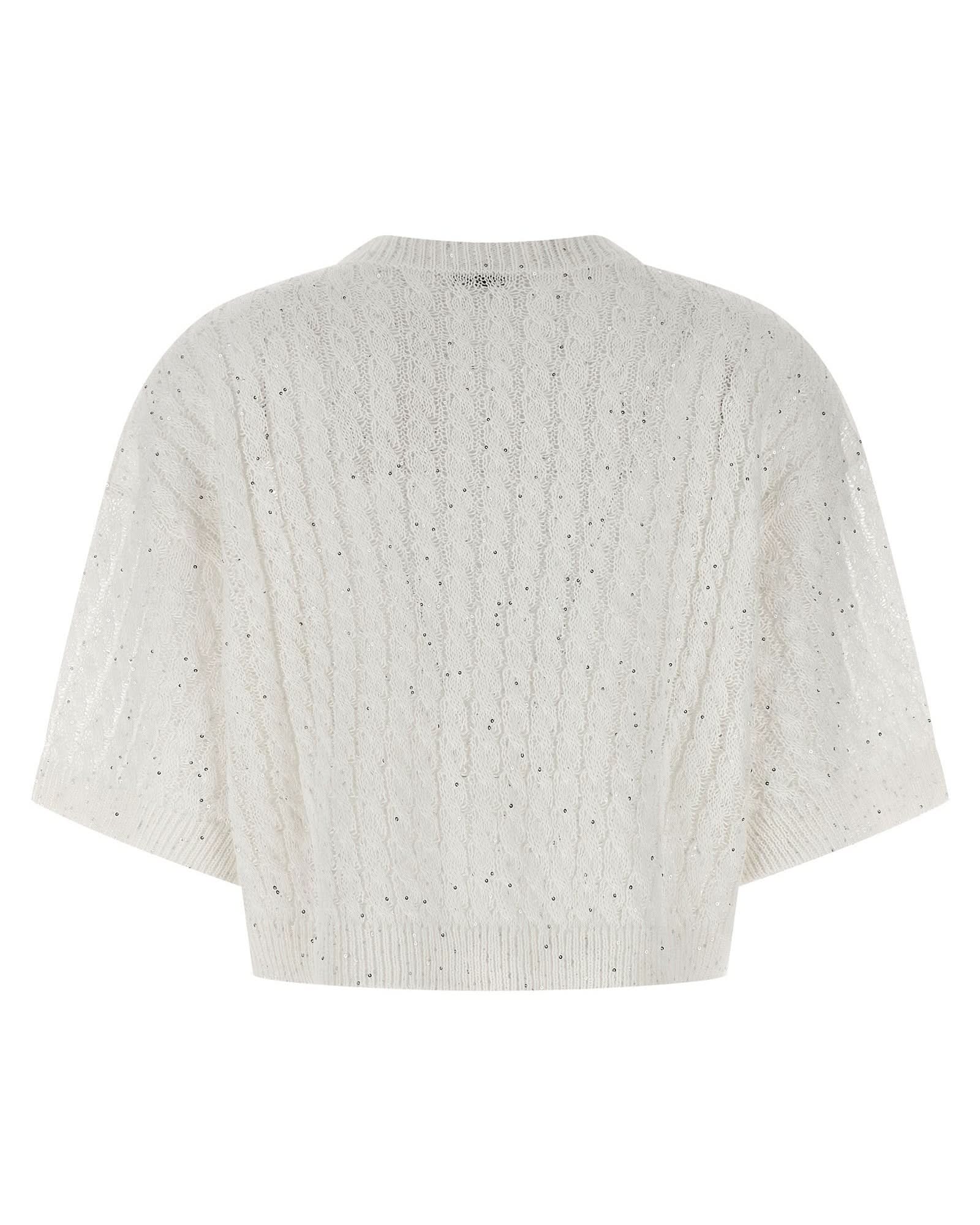 Brunello Cucinelli Dazzling Cable Cardigan Glam Steals