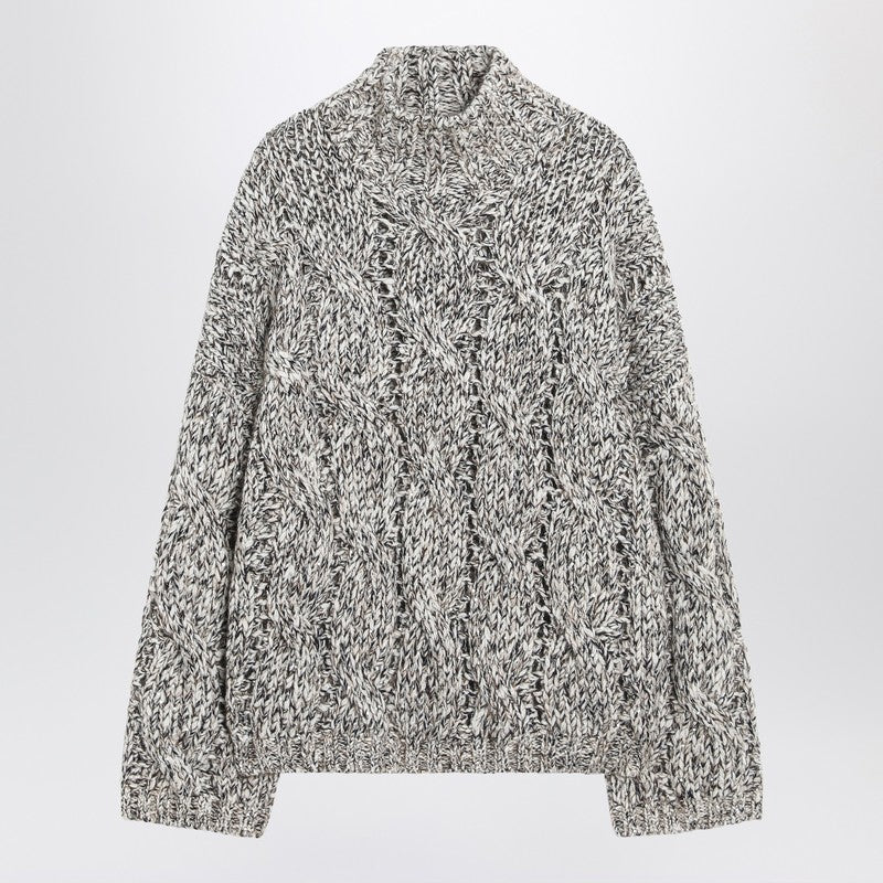 Brunello Cucinelli Dazzling Chiné Cashmere Blend Sweater Glam Steals