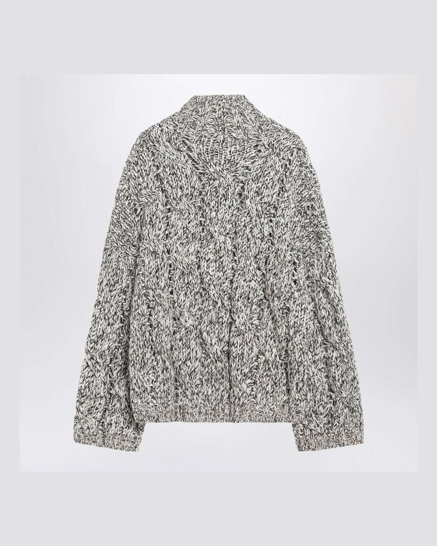 Brunello Cucinelli Dazzling Chiné Cashmere Blend Sweater Glam Steals