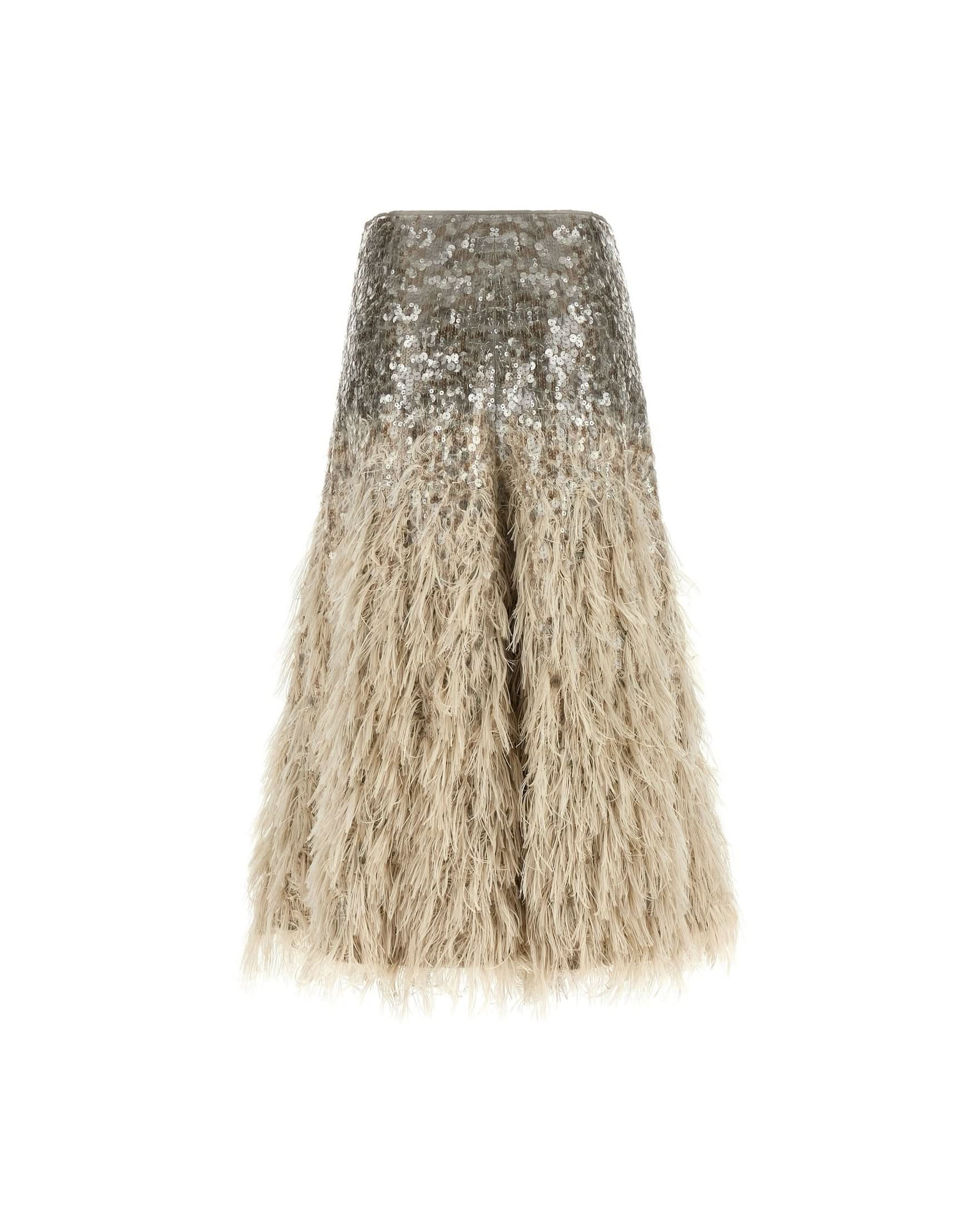 Brunello Cucinelli Dazzling Dégradé Skirt Glam Steals