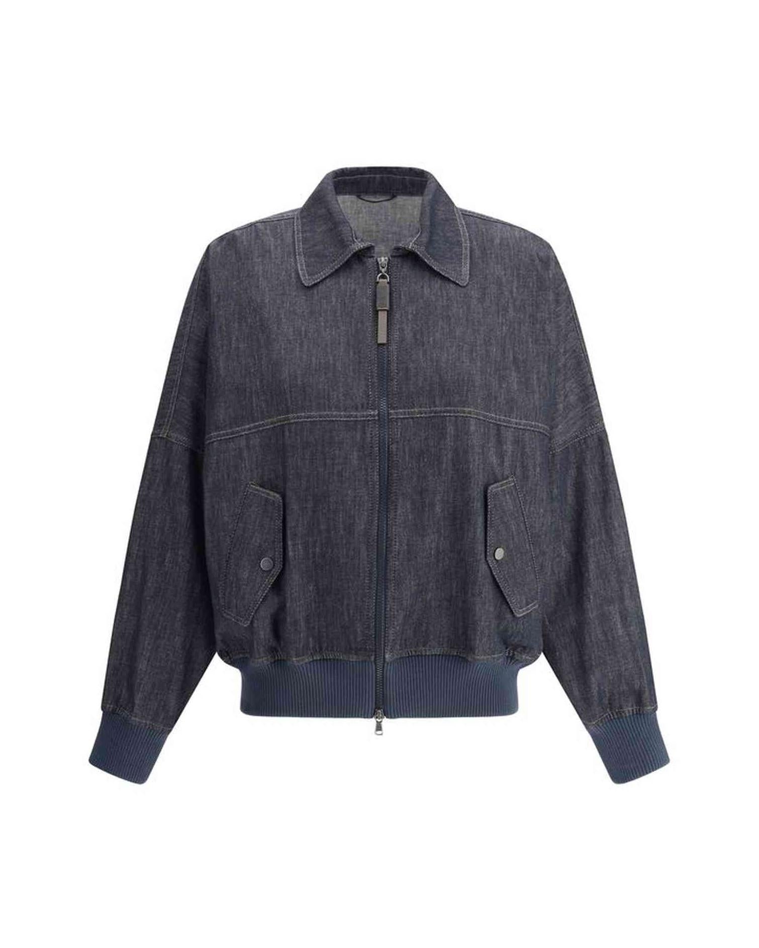 Brunello Cucinelli Denim Jacket Glam Steals