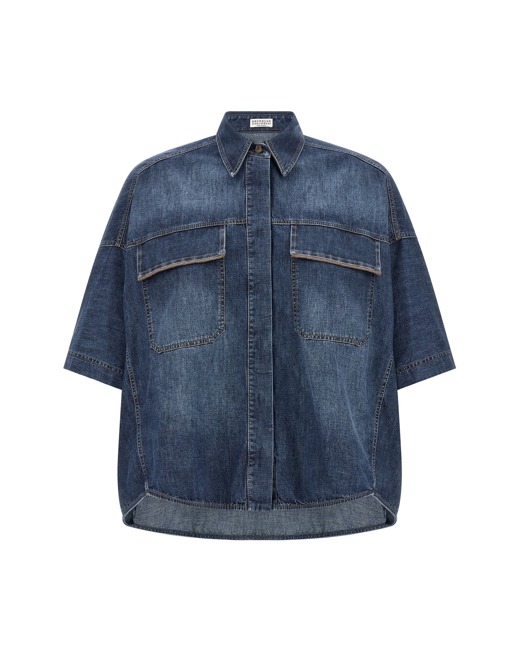 Brunello Cucinelli Denim Lightweight Shirt Shirts