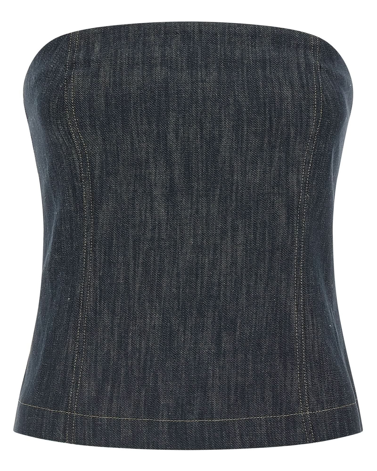 Brunello Cucinelli Denim Top Glam Steals