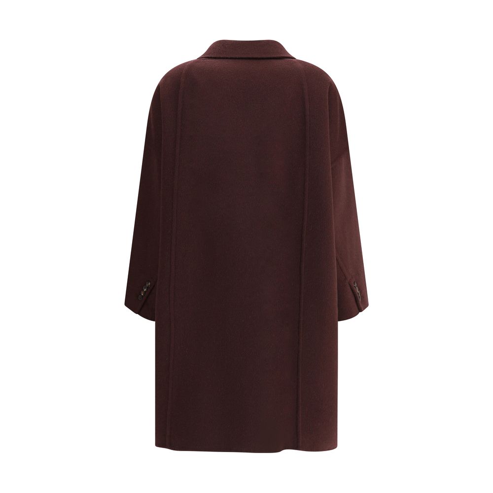 Brunello Cucinelli Double Breasted Coat Glam Steals