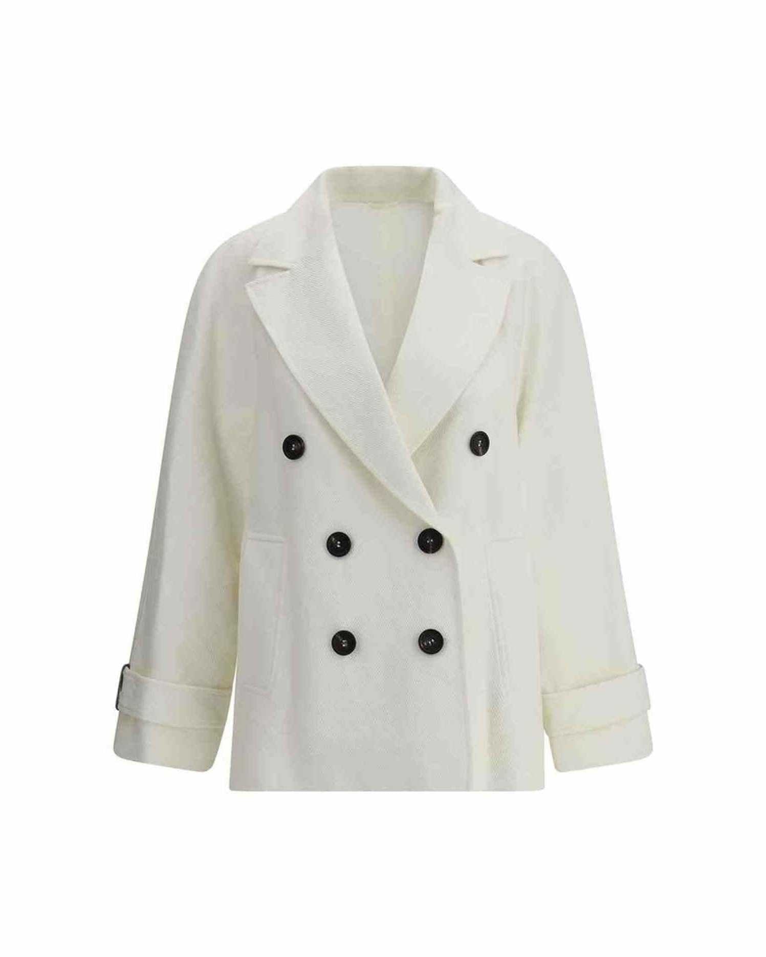 Brunello Cucinelli Double-Breasted Jacket Glam Steals