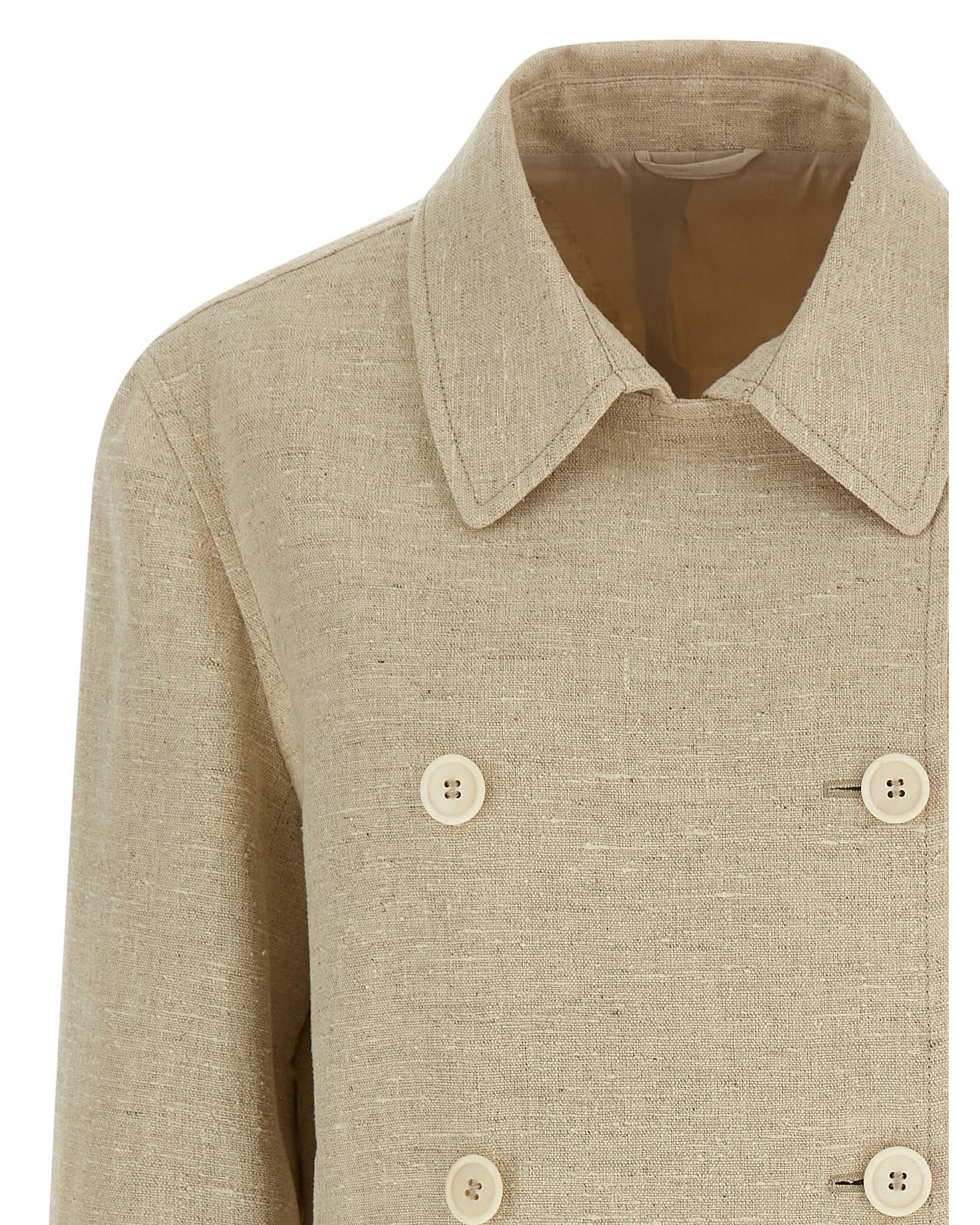 Brunello Cucinelli Double Breasted Jacket Glam Steals