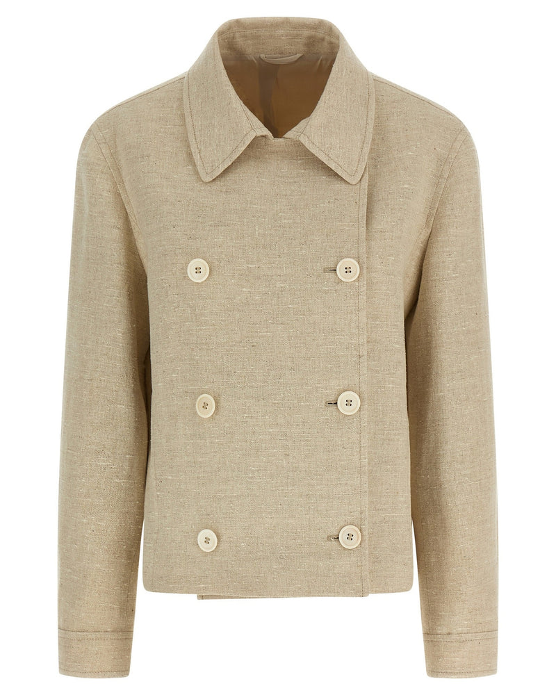 Brunello Cucinelli Double Breasted Jacket Glam Steals