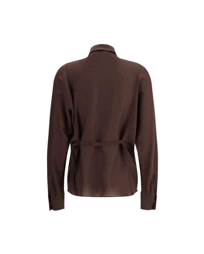 Brunello Cucinelli Embellished Collar Shirt Glam Steals