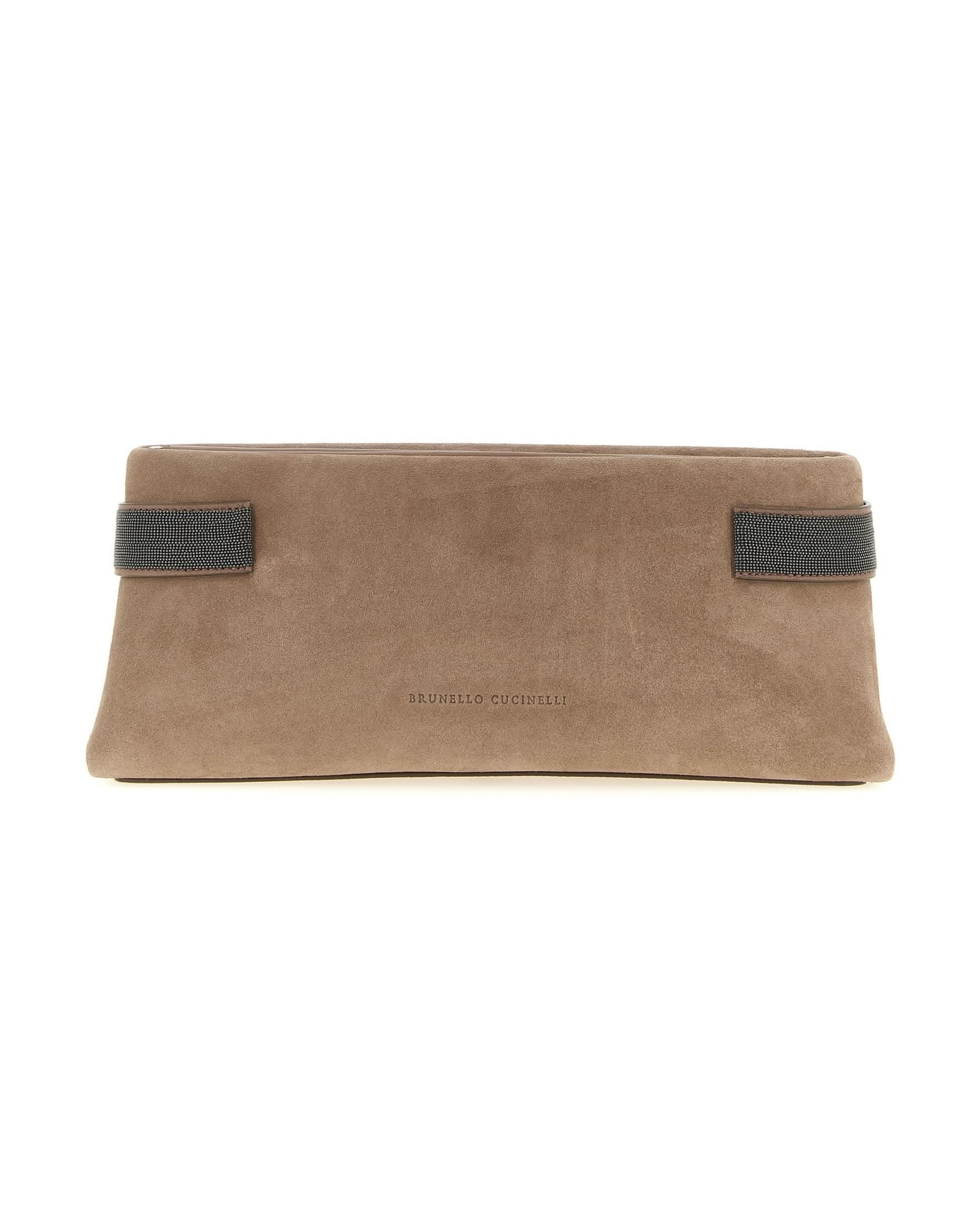 Brunello Cucinelli Essence Pouch Clutches