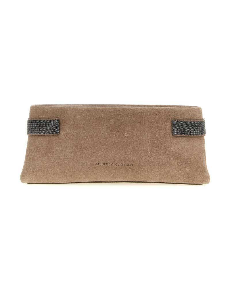 Brunello Cucinelli Essence Pouch Clutches