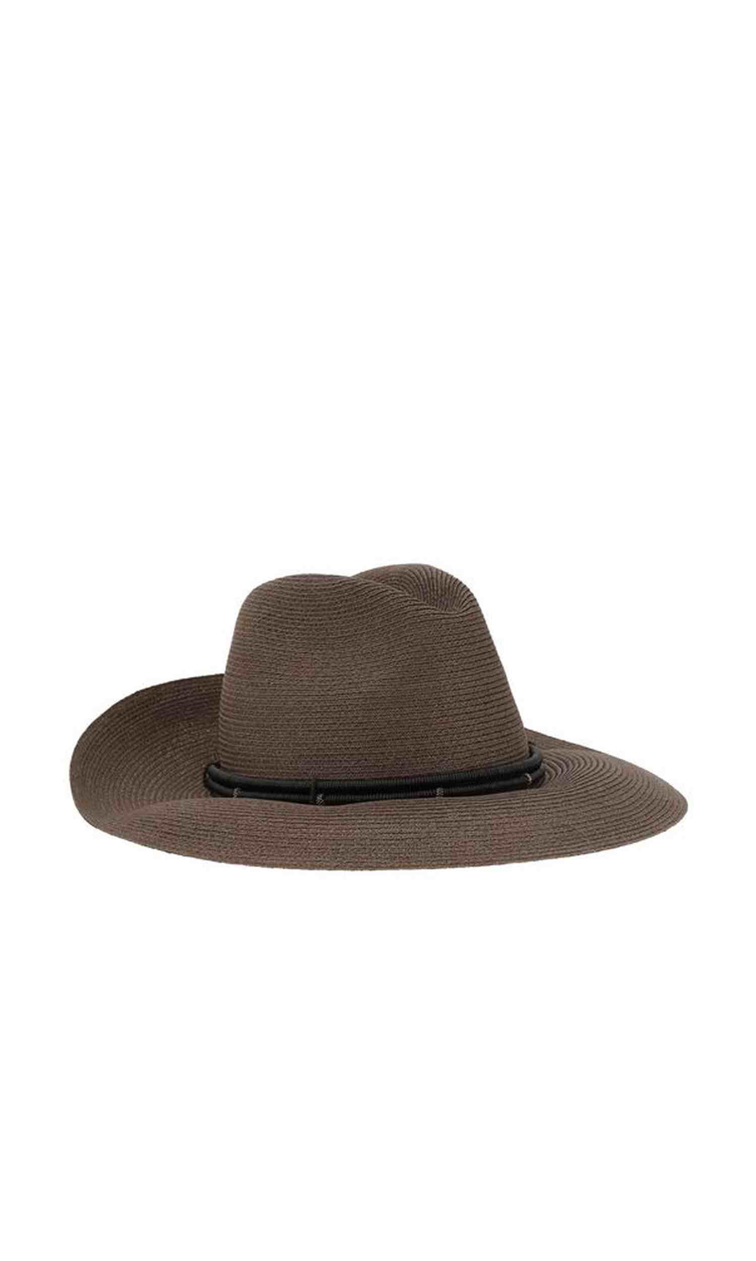 Brunello Cucinelli Fedora in hemp and techno cotton Glam Steals