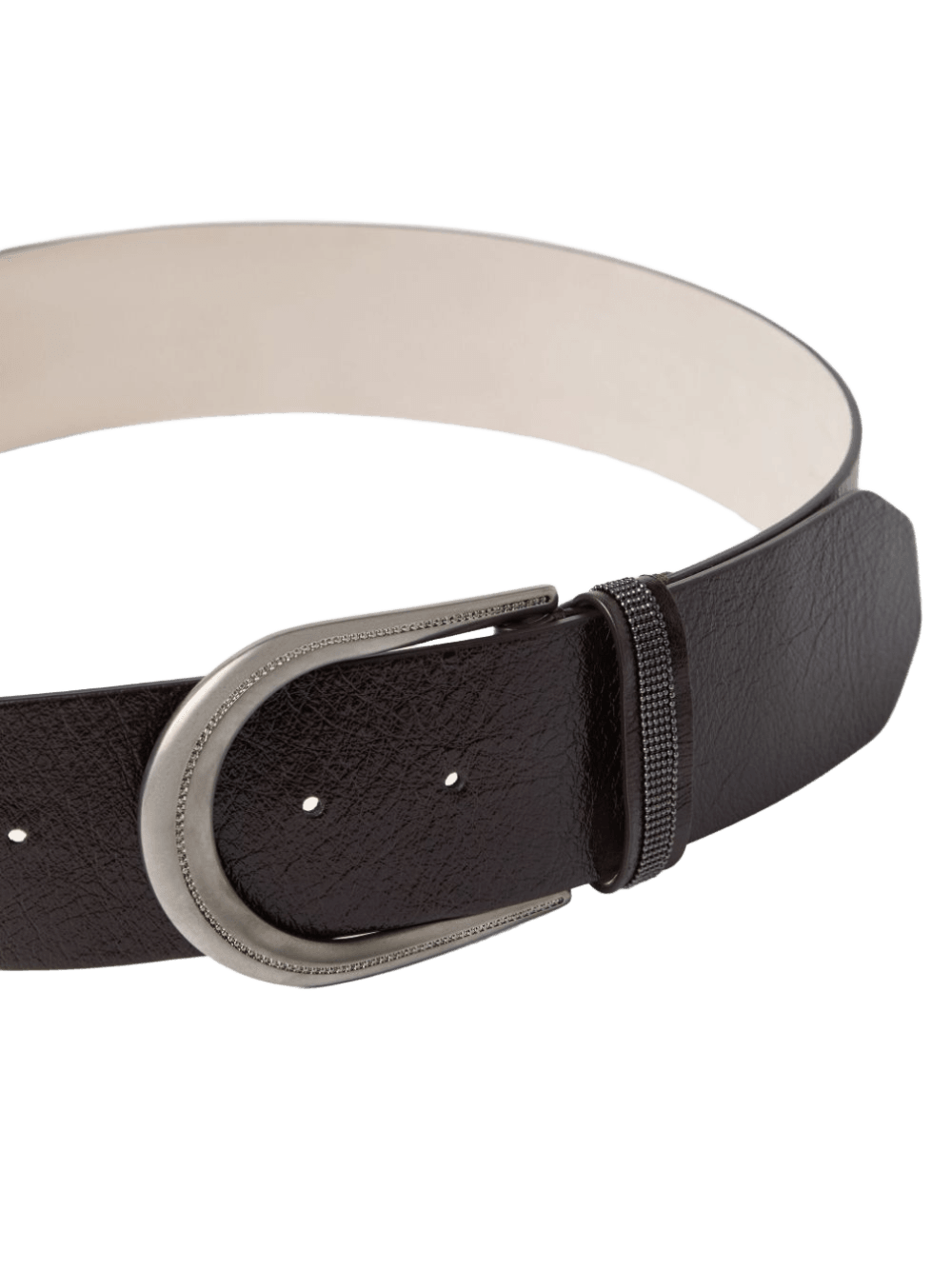 Brunello Cucinelli Glossy Calfskin Belt Glam Steals