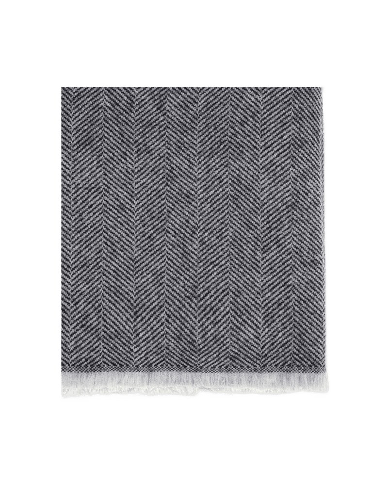 Brunello Cucinelli Gray Cashmere Scarf Glam Steals