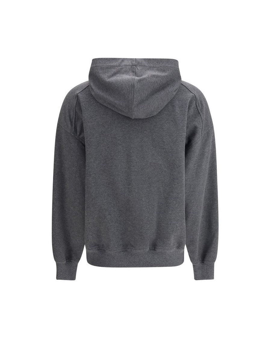 Brunello Cucinelli Gray Cotton Sweatshirt Glam Steals