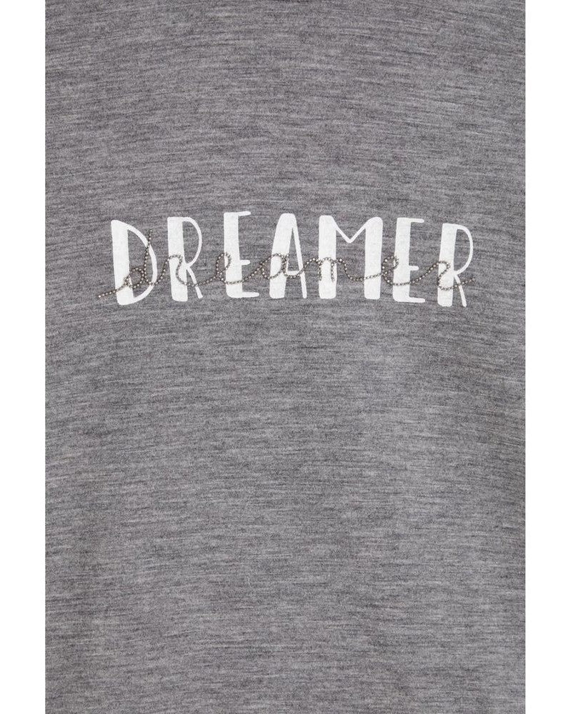 Brunello Cucinelli Gray Elastane T-Shirt T-Shirts