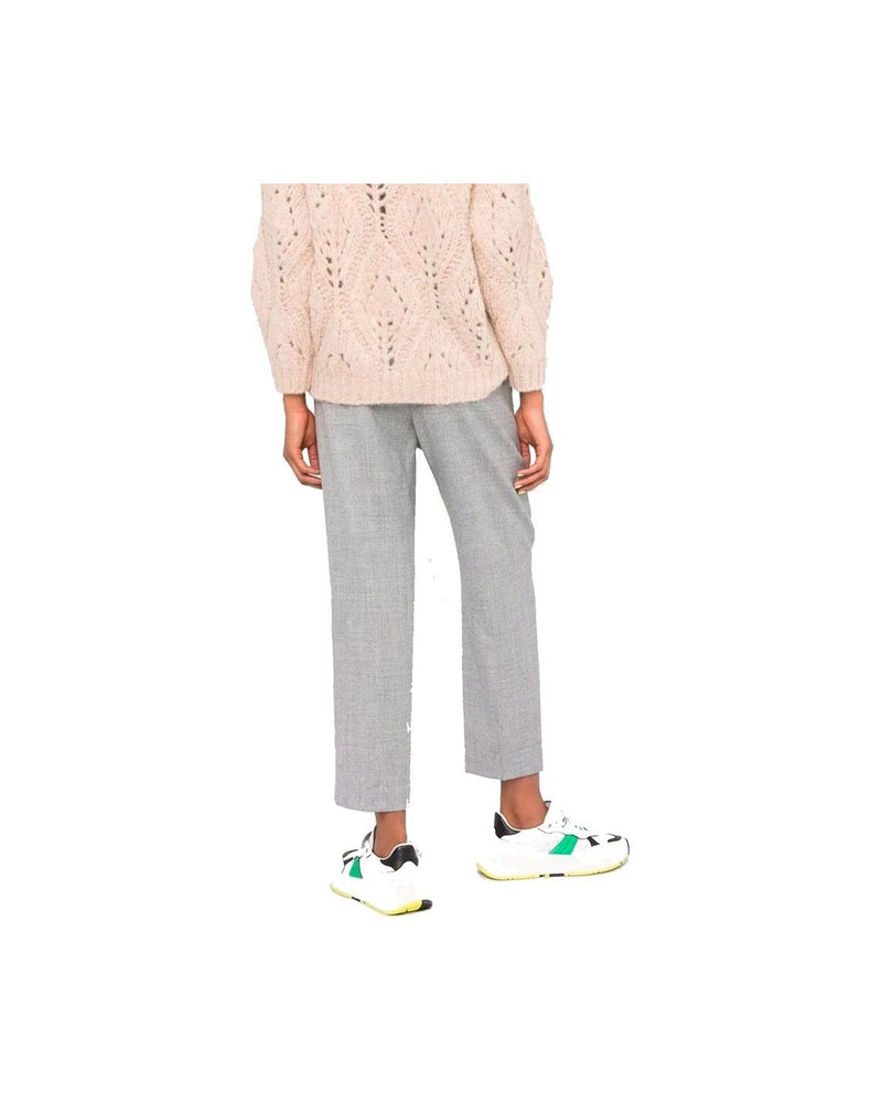 Brunello Cucinelli Gray Polyamide Cropped Pant Glam Steals