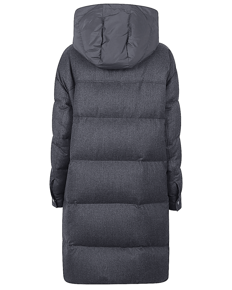 Brunello Cucinelli Grey Coat Glam Steals