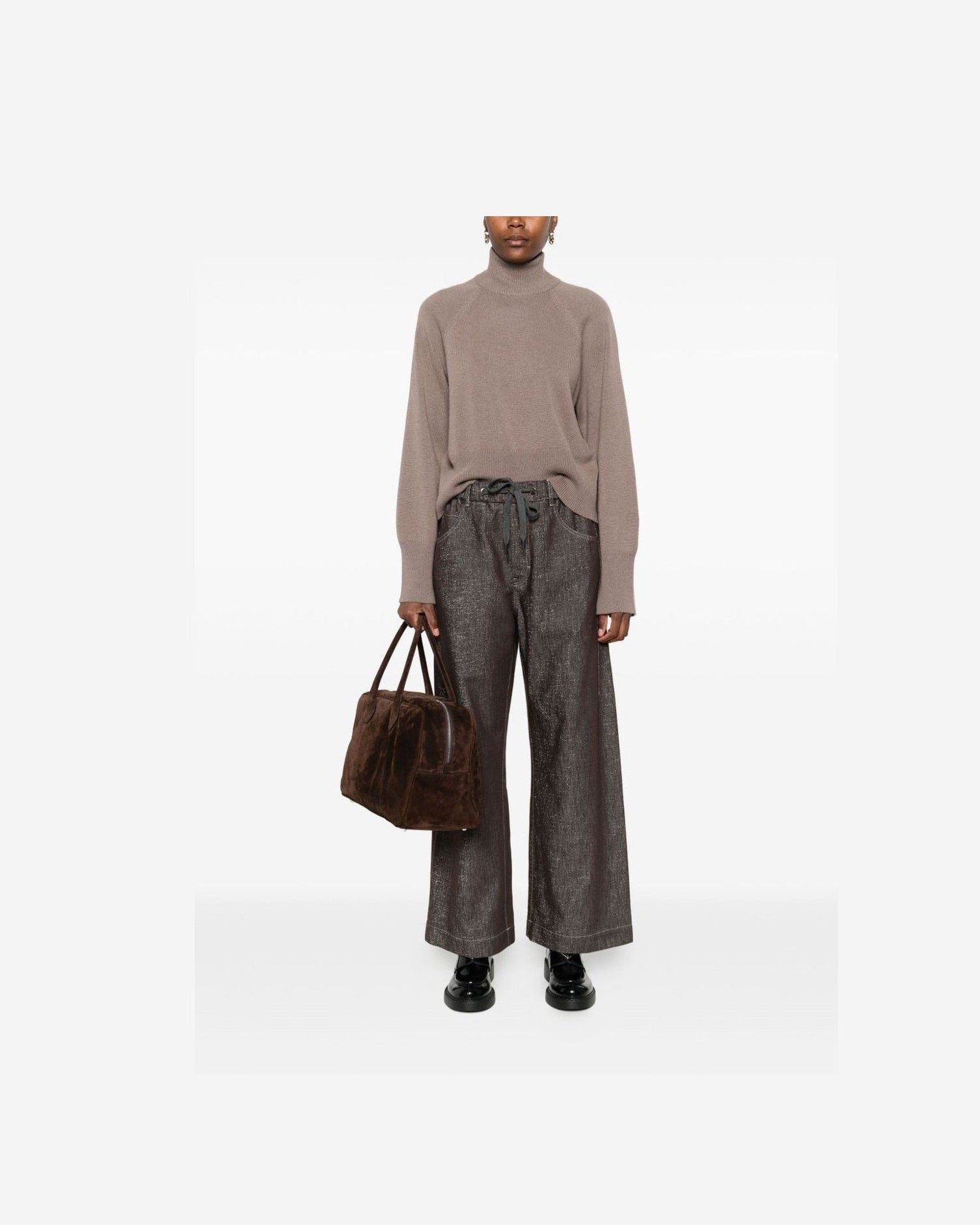 Brunello Cucinelli Grey Sweater Dove Glam Steals