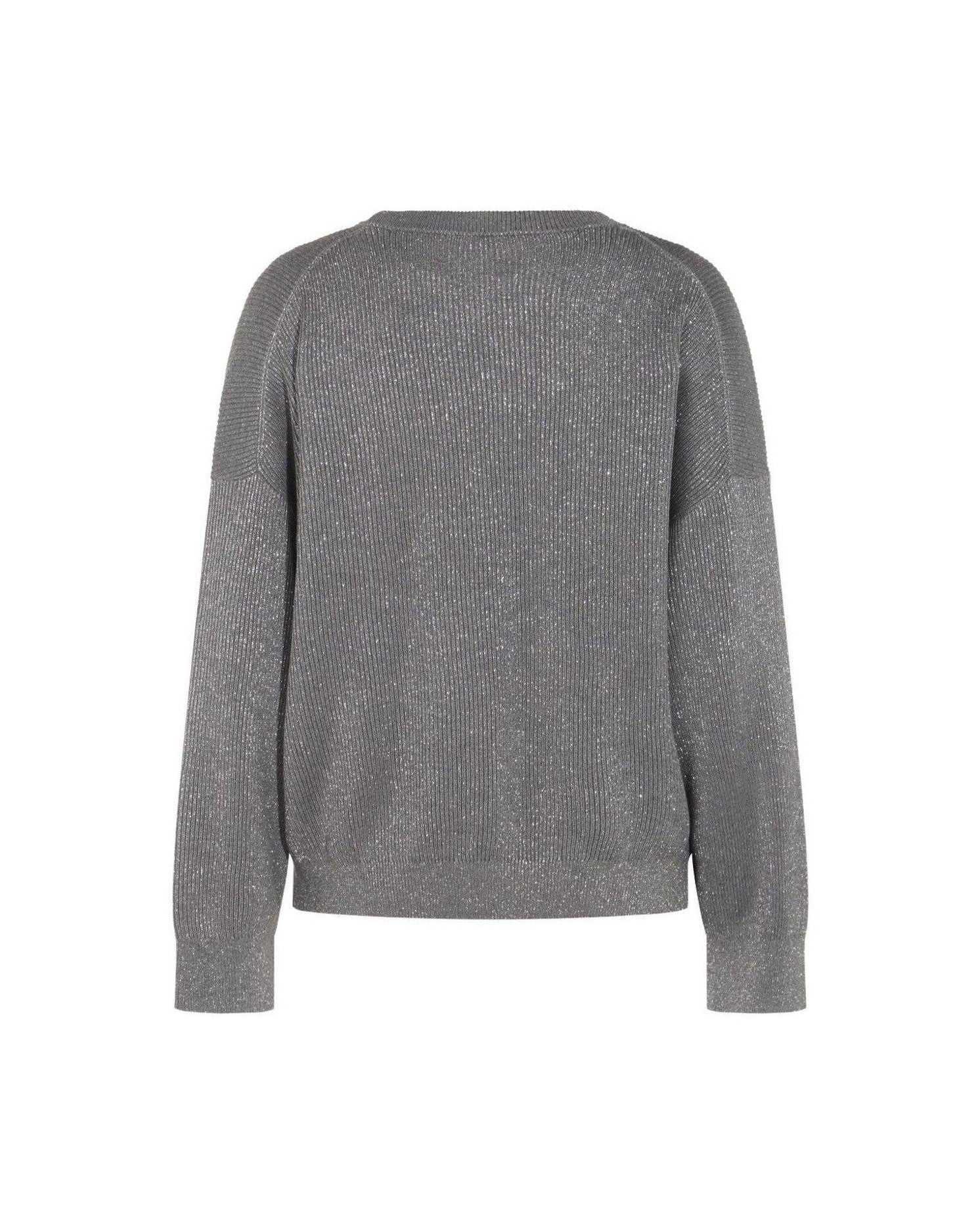 Brunello Cucinelli Grey Sweater Glam Steals