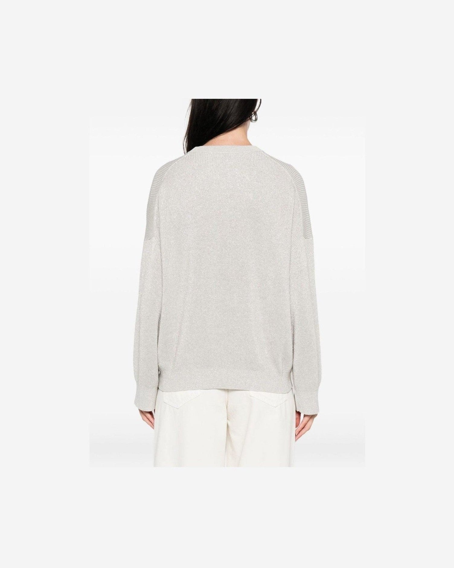 Brunello Cucinelli Grey Sweater Glam Steals