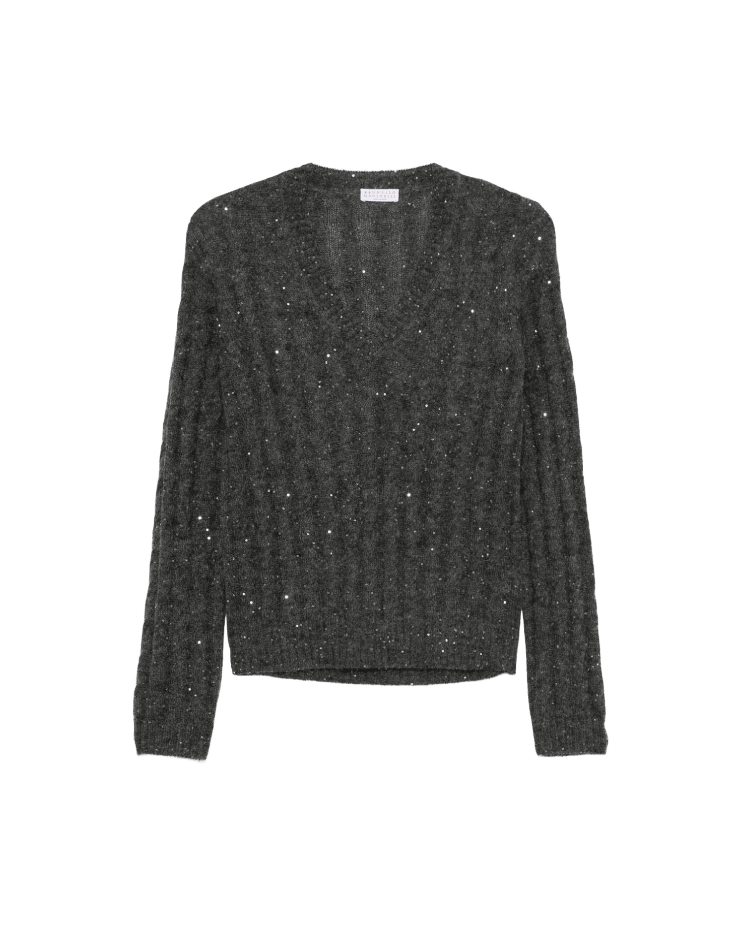 Brunello Cucinelli Grey Sweater Glam Steals