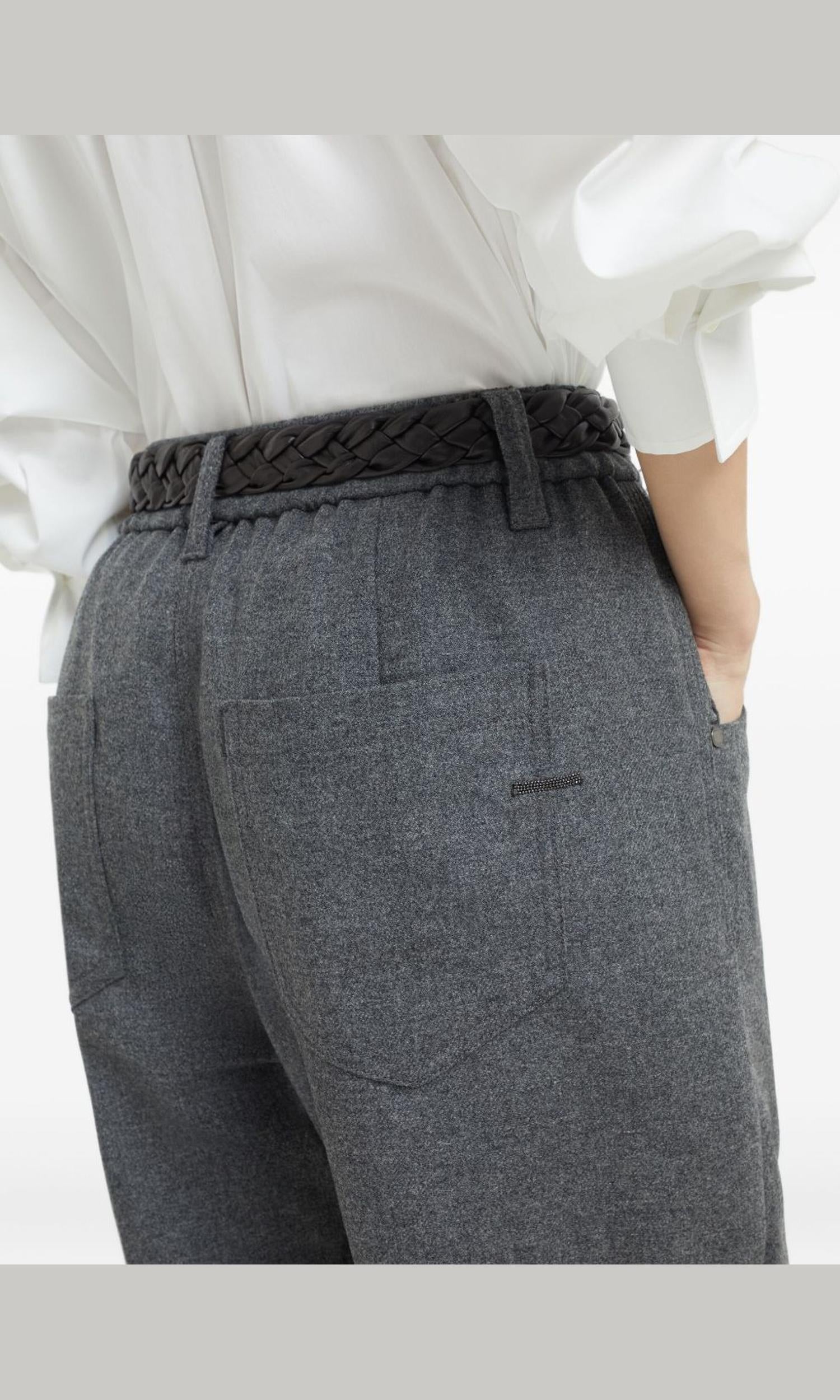 Brunello Cucinelli Grey Trouser Glam Steals