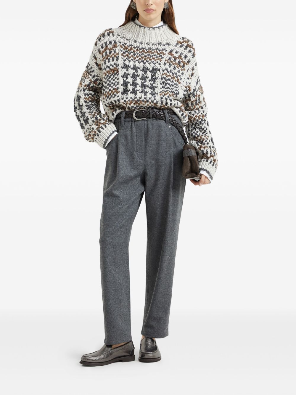 Brunello Cucinelli Grey Trouser Glam Steals