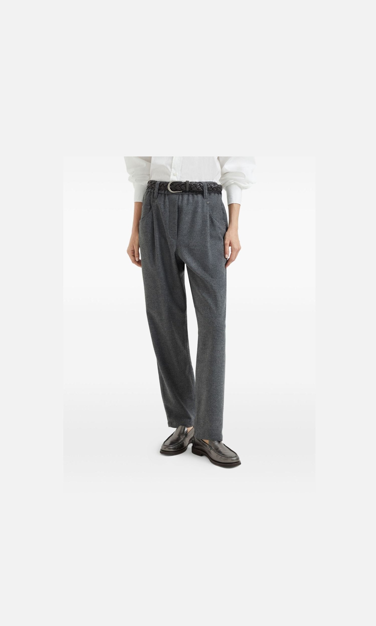Brunello Cucinelli Grey Trouser Glam Steals
