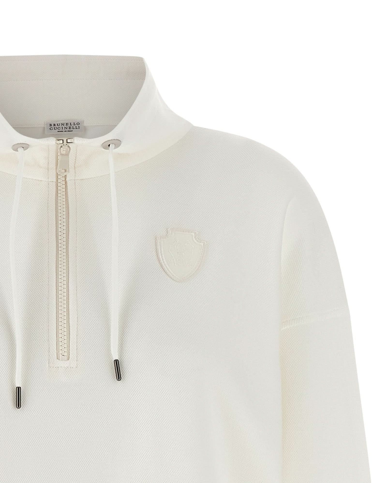 Brunello Cucinelli Heraldic Coat Of Arms Sweatshirt Glam Steals