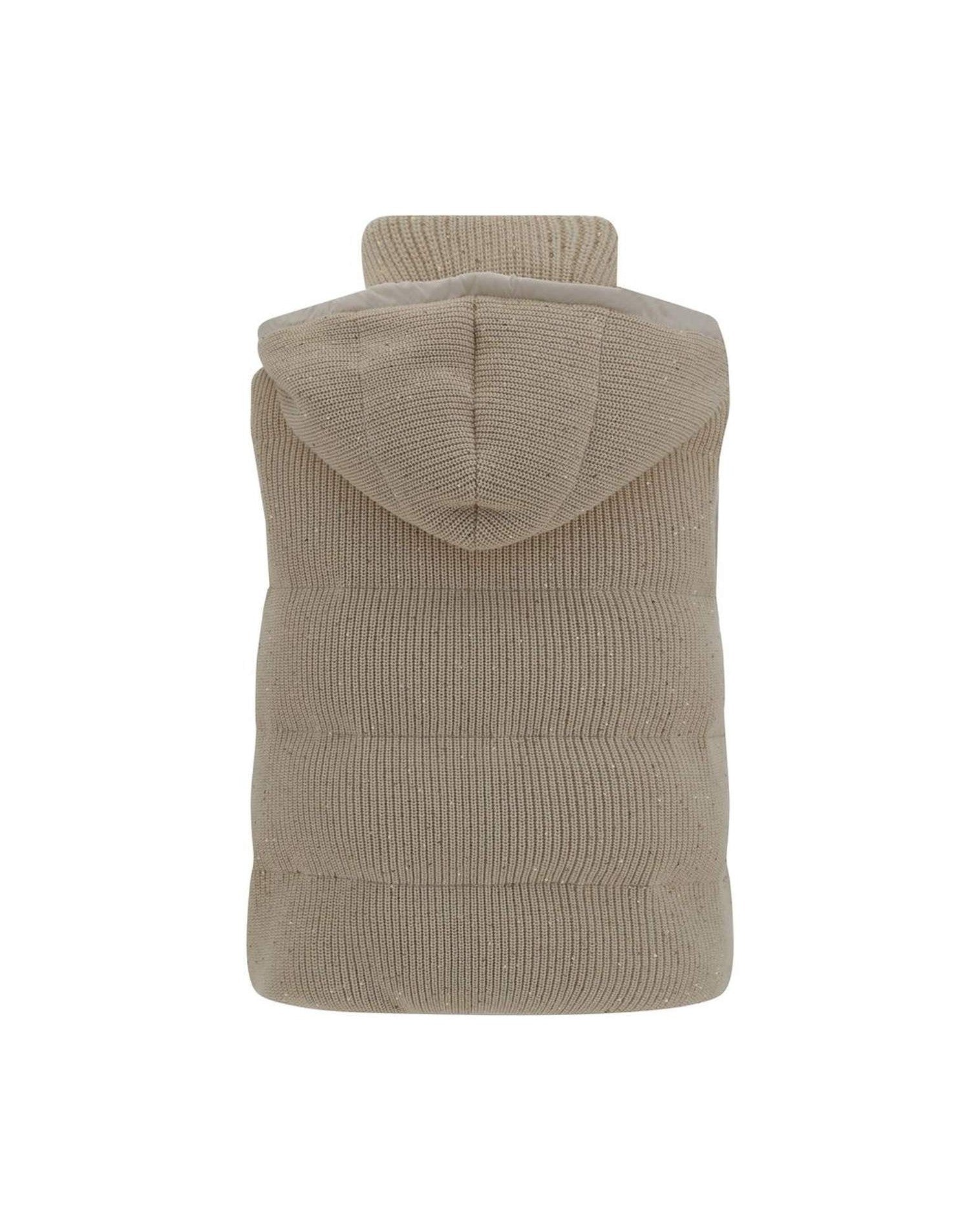 Brunello Cucinelli Hooded Down Vest Glam Steals
