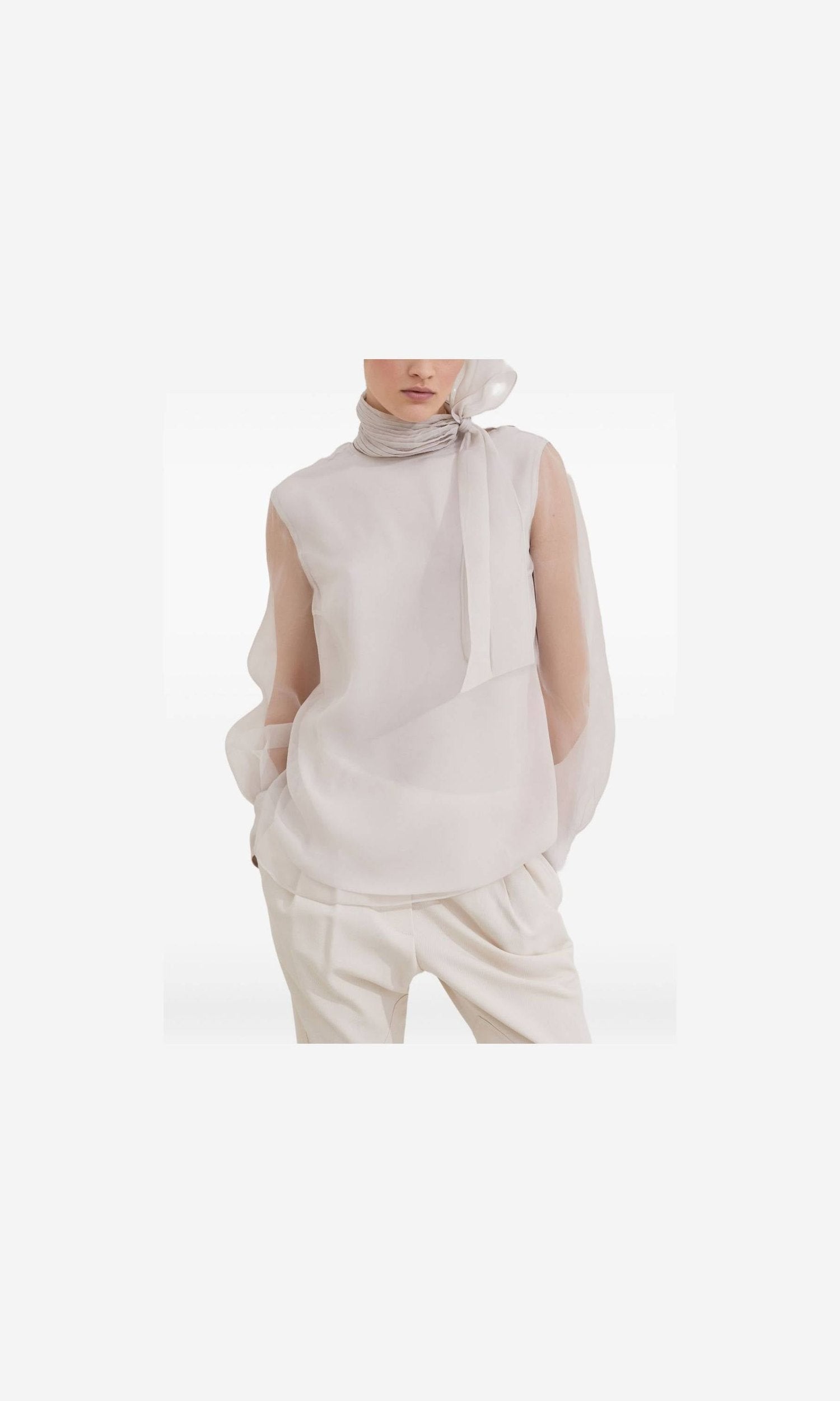 Brunello Cucinelli Ivory Top Glam Steals
