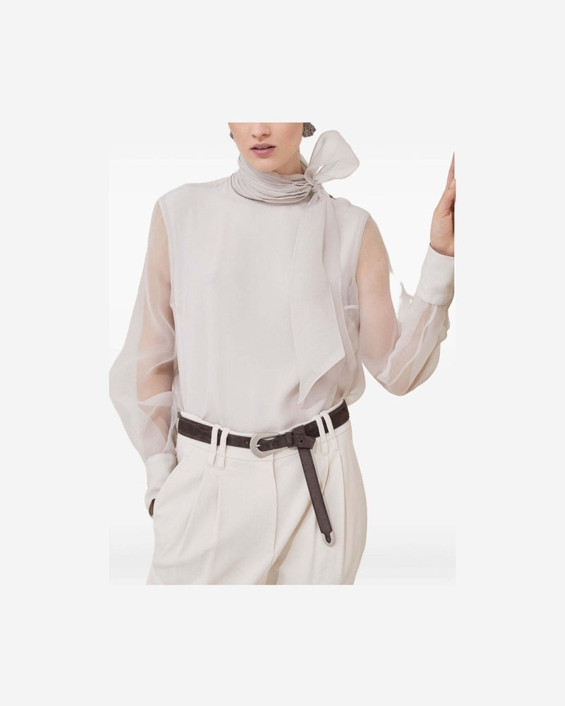 Brunello Cucinelli Ivory Top Glam Steals