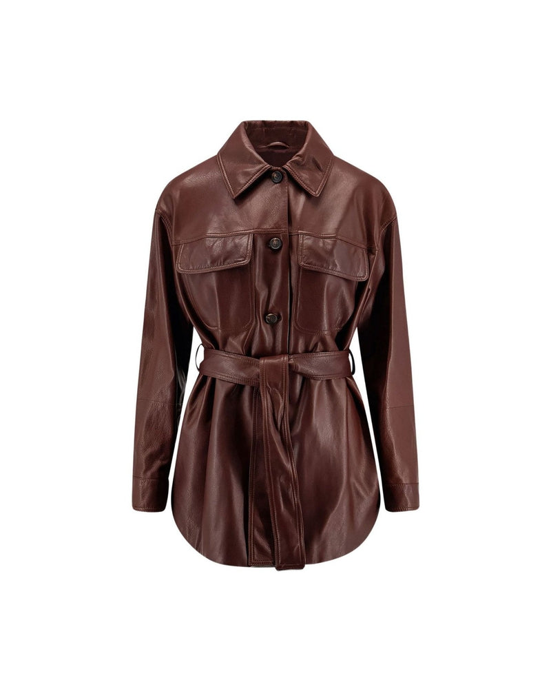 Brunello Cucinelli Jacket Bordeaux Glam Steals