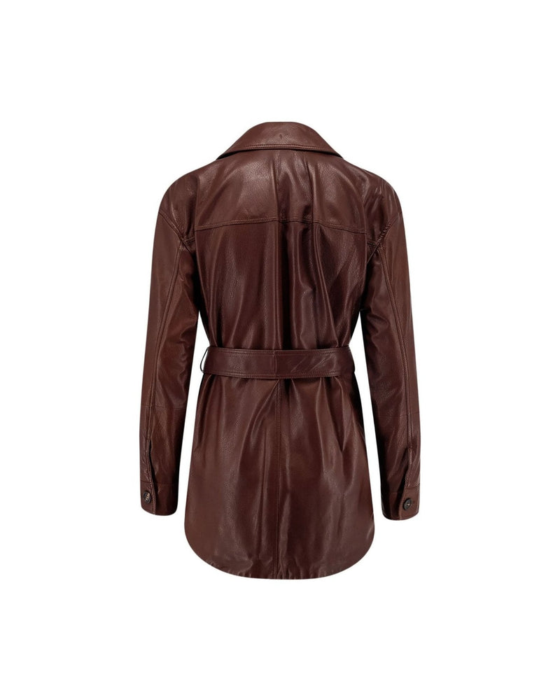 Brunello Cucinelli Jacket Bordeaux Glam Steals