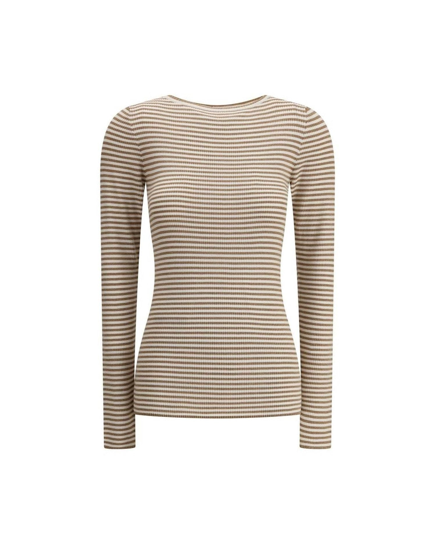 Brunello Cucinelli Jersey Cashmere Long Sleeve Glam Steals