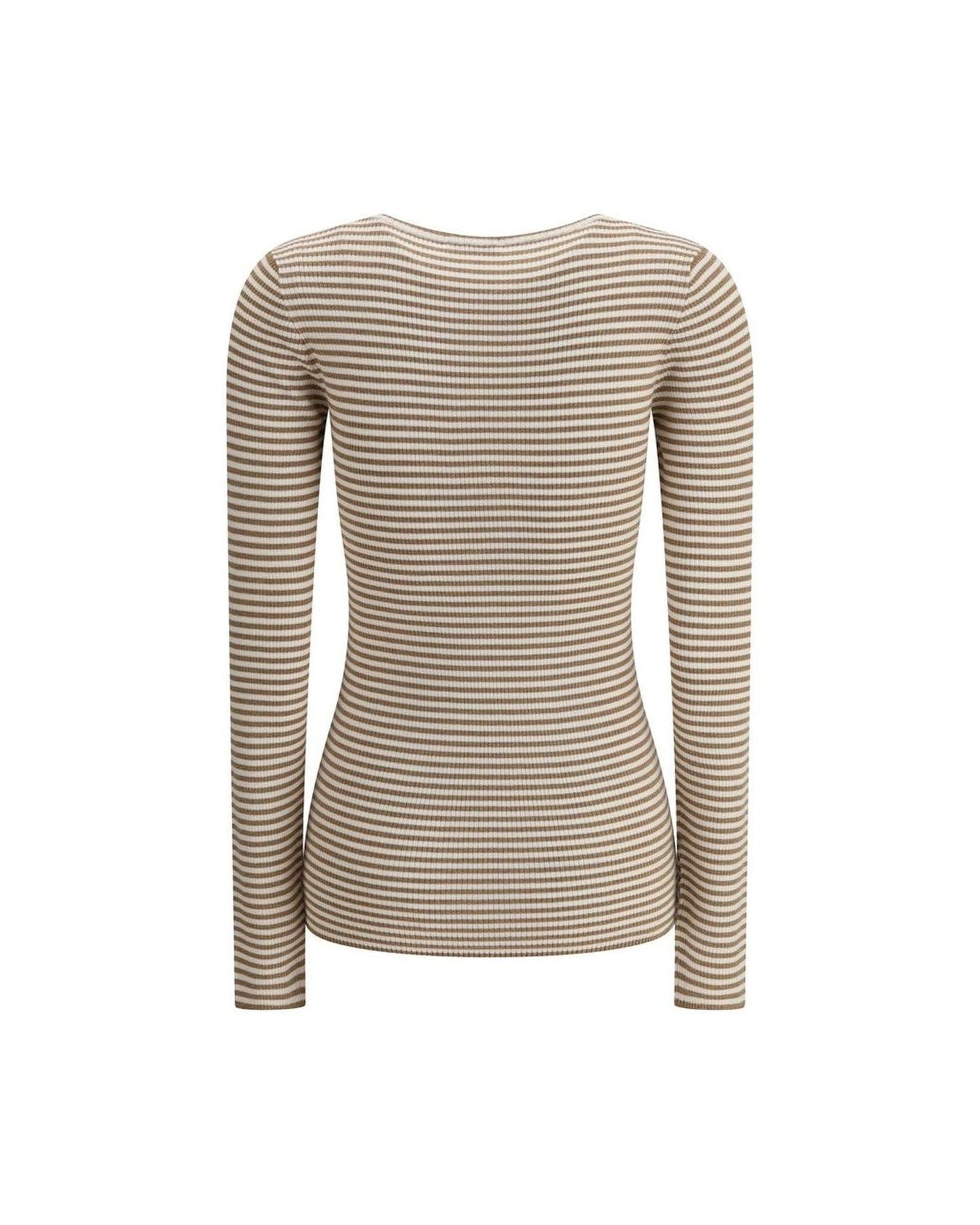 Brunello Cucinelli Jersey Cashmere Long Sleeve Glam Steals