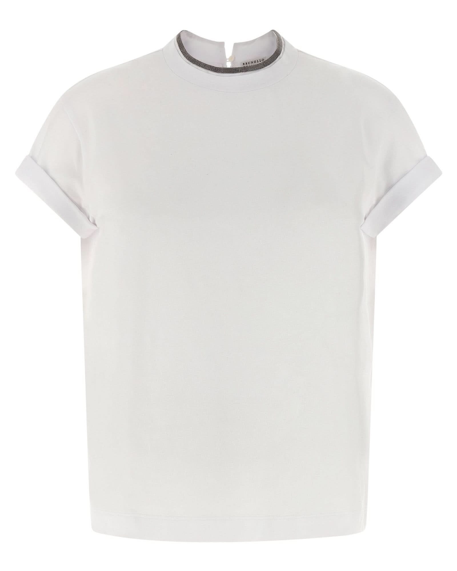 Brunello Cucinelli Jersey T-shirt Glam Steals