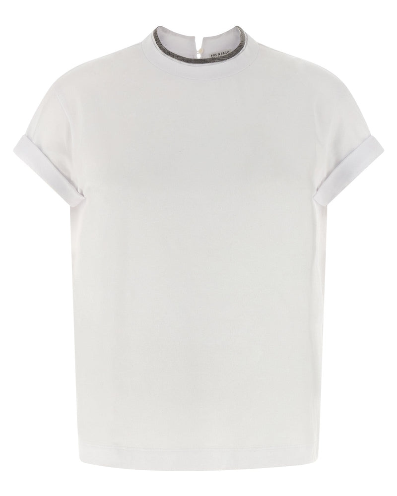 Brunello Cucinelli Jersey T-shirt Glam Steals