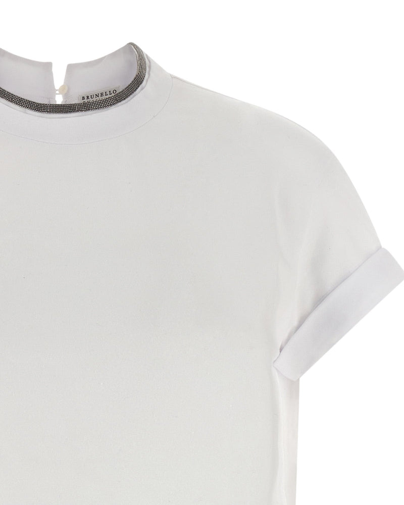 Brunello Cucinelli Jersey T-shirt Glam Steals