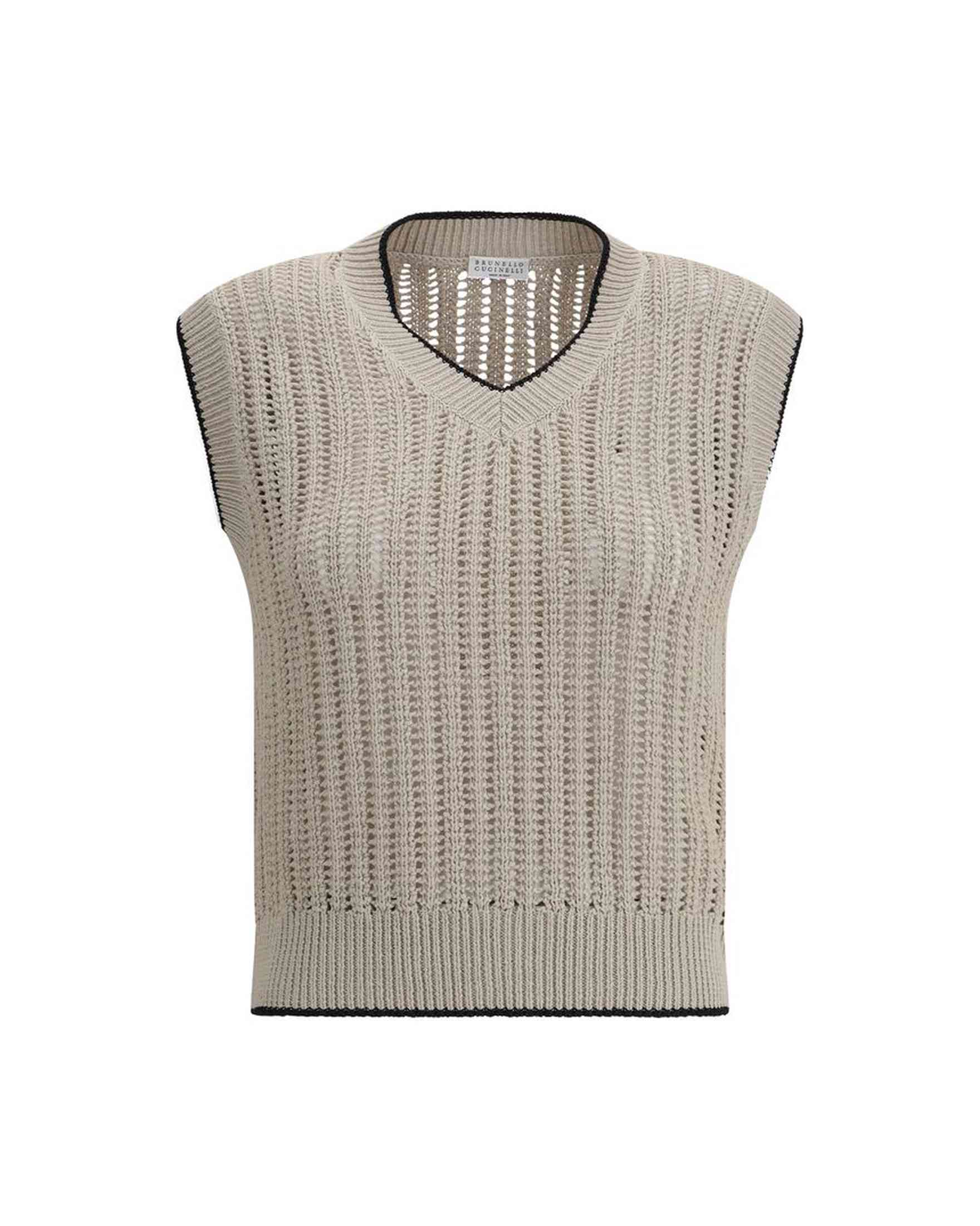 Brunello Cucinelli Knitted Vest Glam Steals