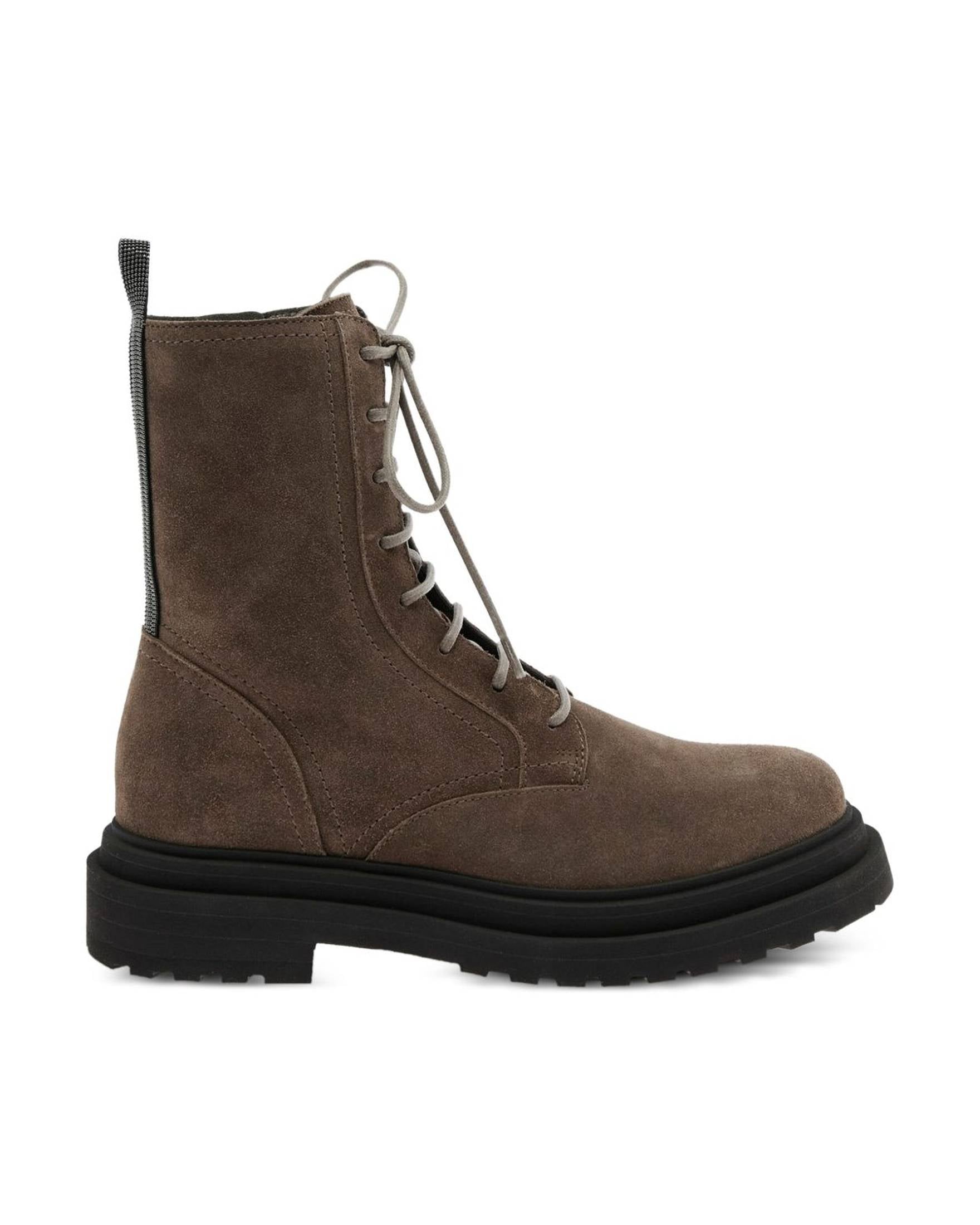 Brunello Cucinelli Lace Up Combat Boots Glam Steals