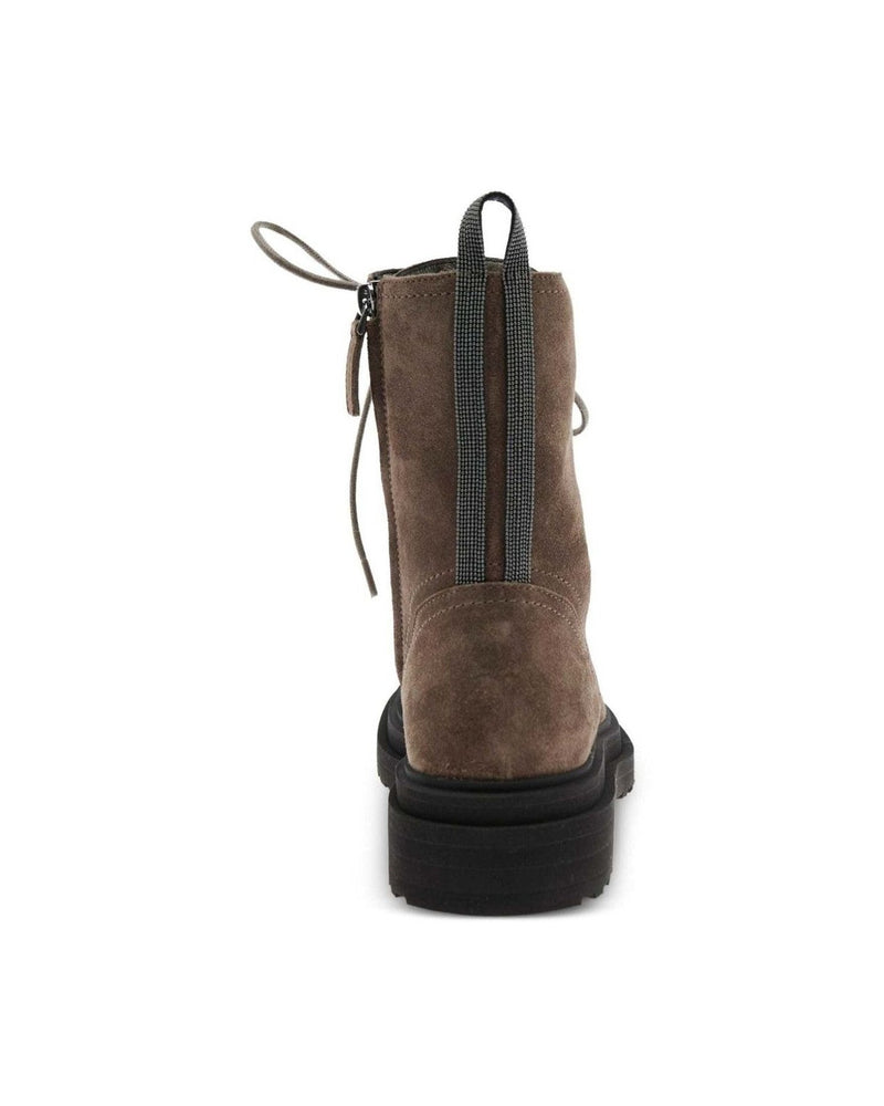 Brunello Cucinelli Lace Up Combat Boots Glam Steals