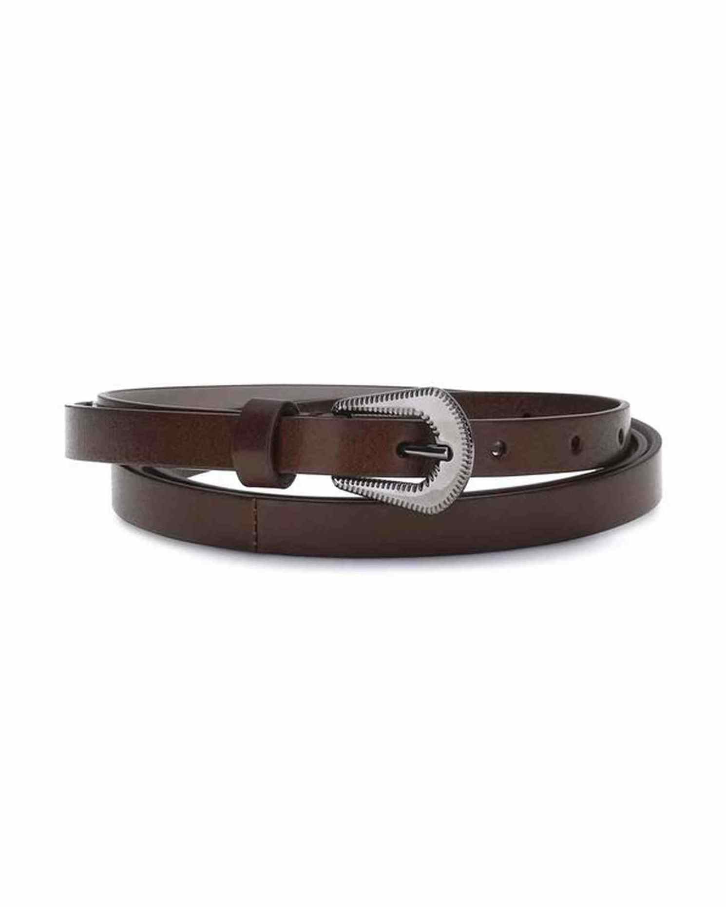 Brunello Cucinelli Leather Belt Glam Steals