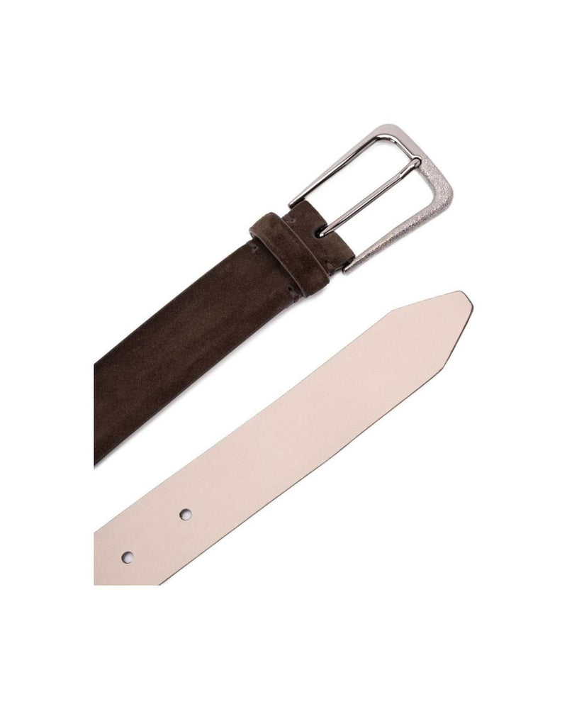 Brunello Cucinelli Leather Belt Glam Steals