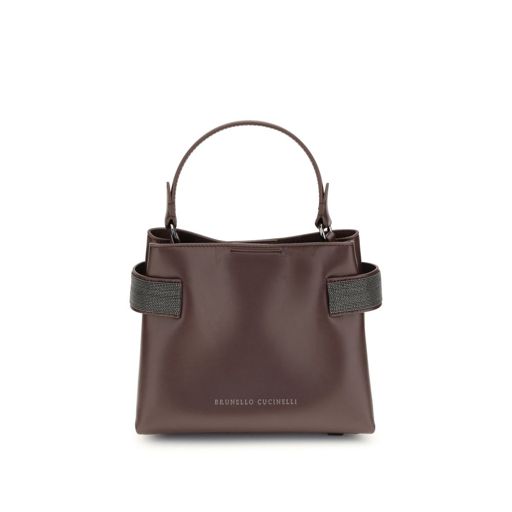 Brunello Cucinelli Leather Handbag Glam Steals