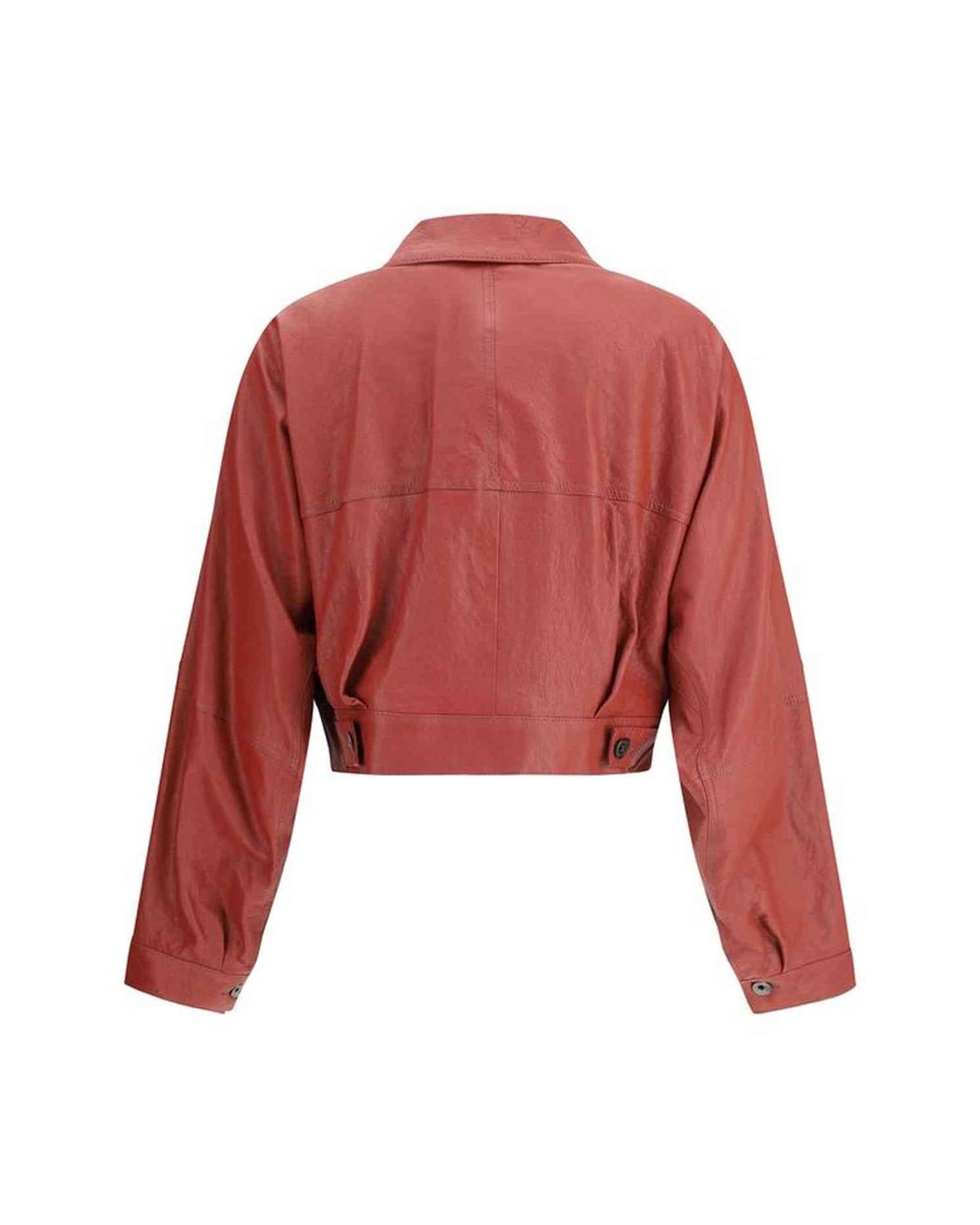 Brunello Cucinelli Leather Jacket Glam Steals
